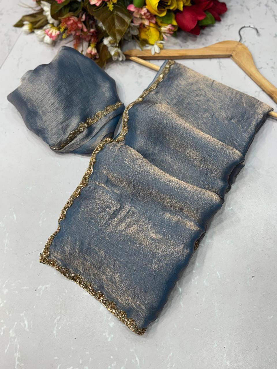 FENDI SATIN SHINING SAREE - LIMITED EDITION